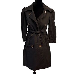 Urban Behavior trench coat black size XS